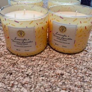 COPY - Set of two Limoncello & Unicorn Sprinkles candles from Bath and Body Wo…